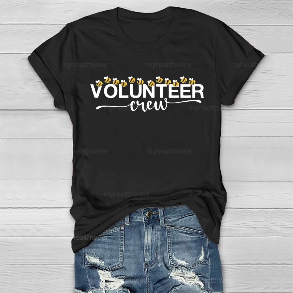 Volunteer Crew Bees Healthwear T-shirt