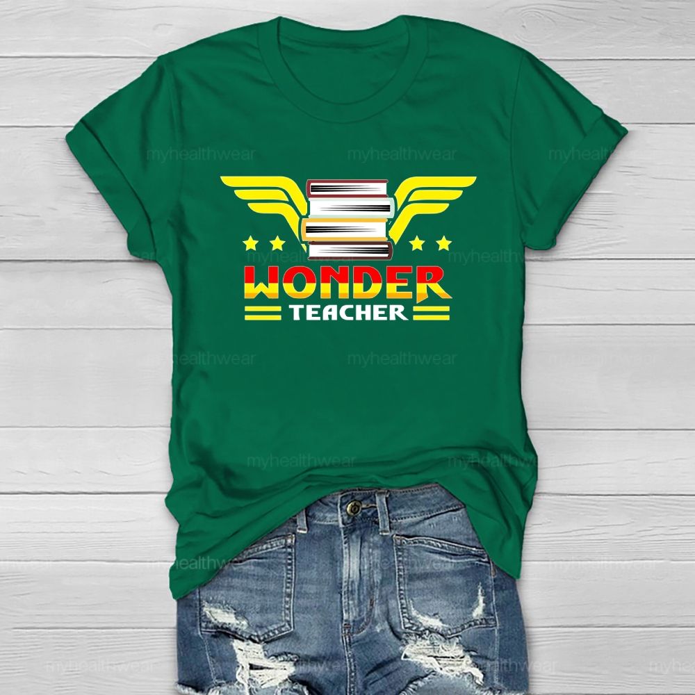 Wonder Teacher  Healthwear T-shirt
