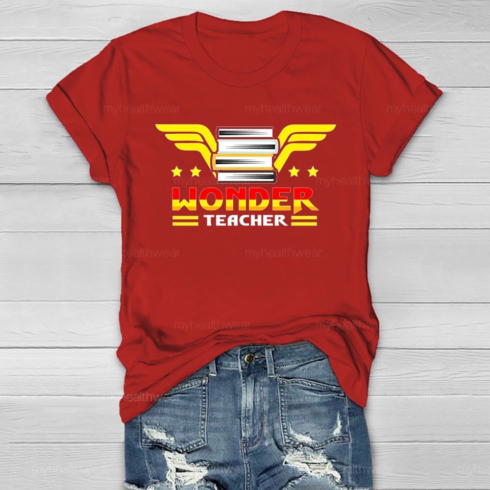 Wonder Teacher  Healthwear T-shirt