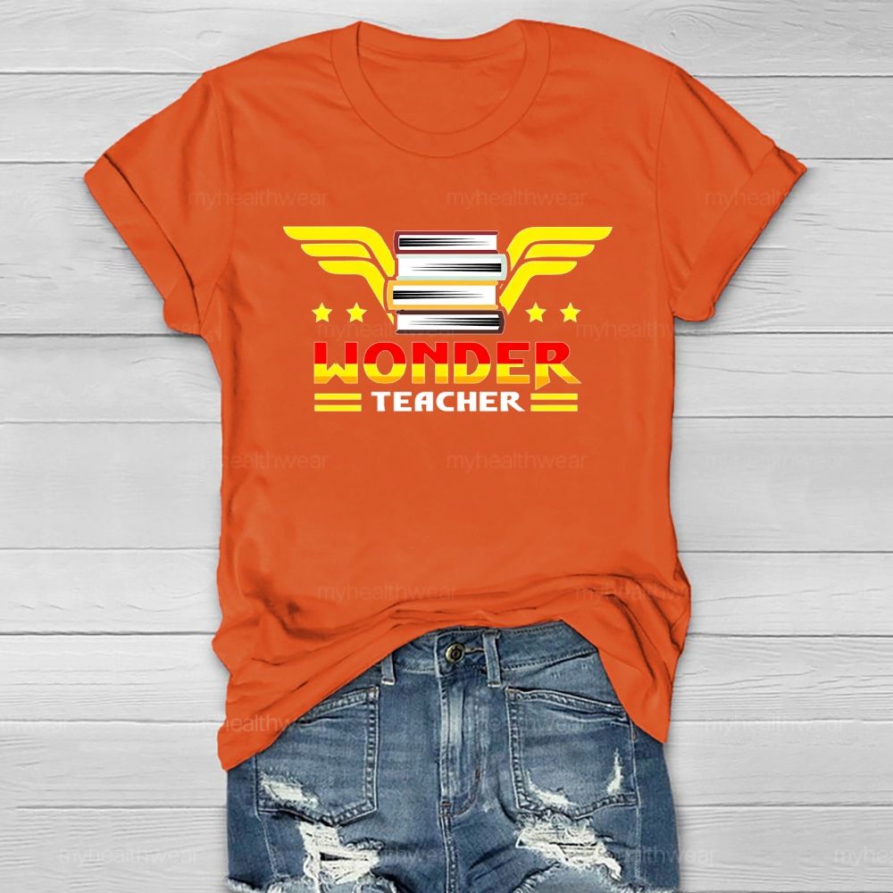 Wonder Teacher  Healthwear T-shirt
