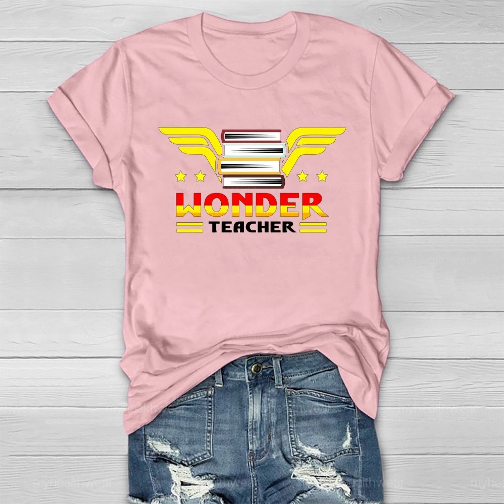 Wonder Teacher  Healthwear T-shirt