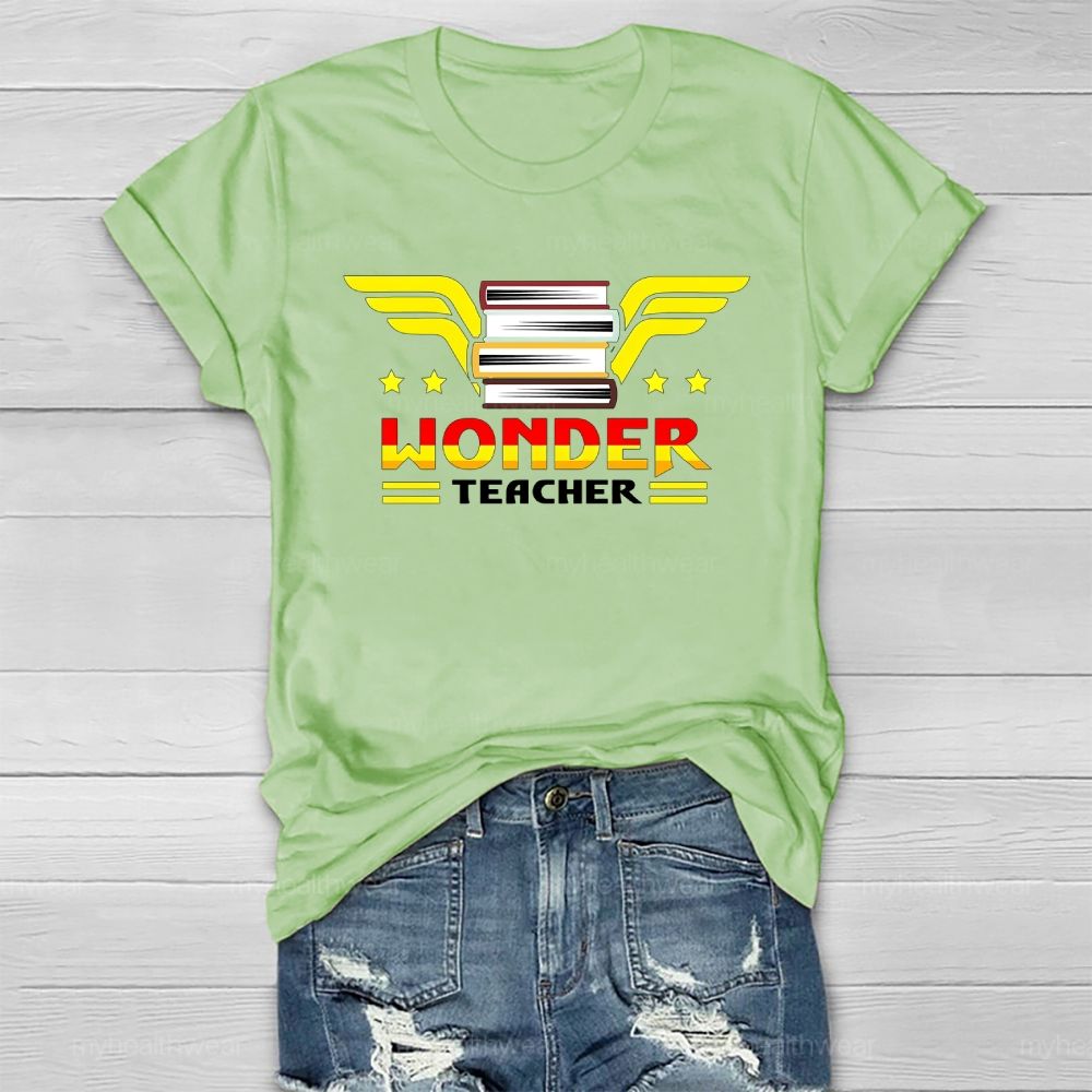 Wonder Teacher  Healthwear T-shirt