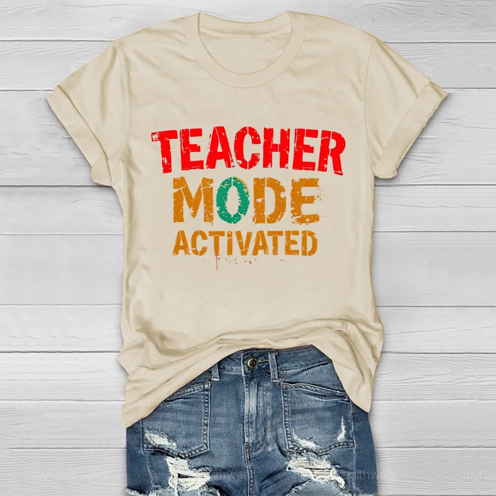 Teacher Mode Activated  Healthwear T-shirt