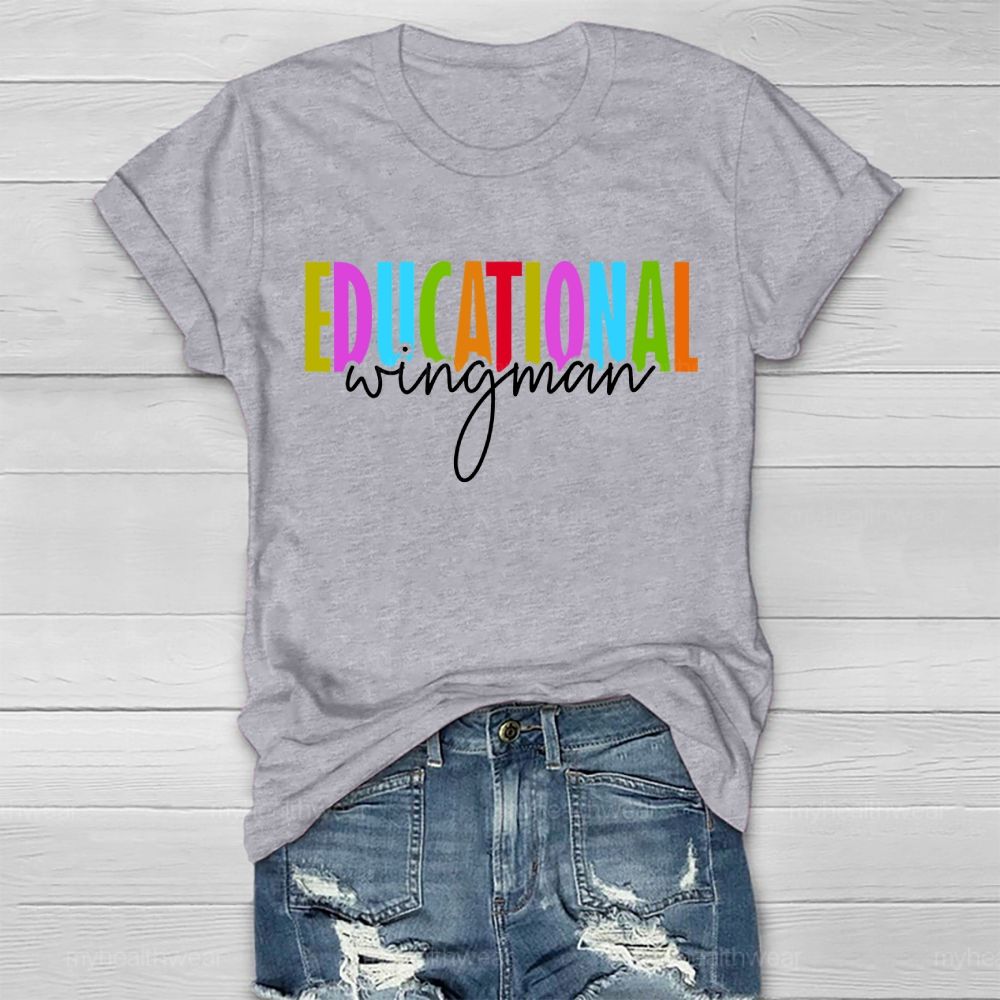 Educational Wingman Healthwear T-shirt