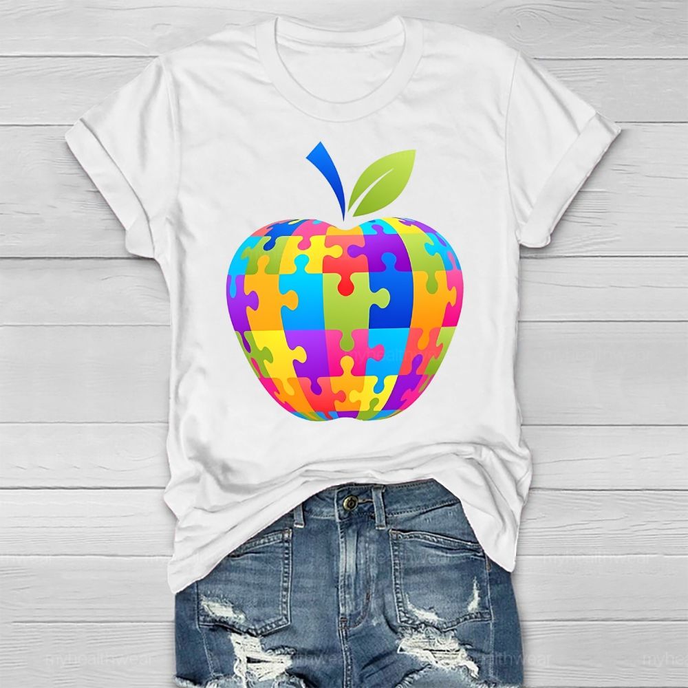 Puzzle Piece Autism Healthwear T-shirt
