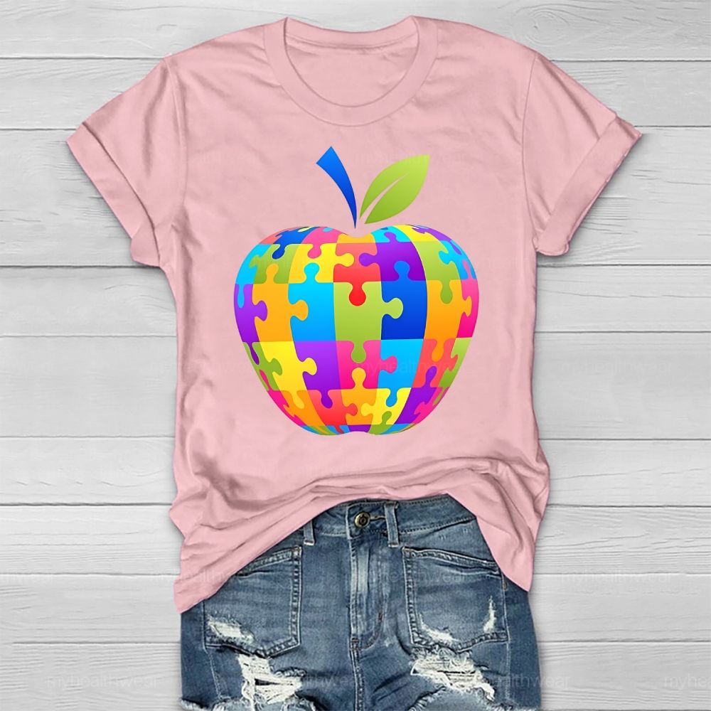 Puzzle Piece Autism Healthwear T-shirt