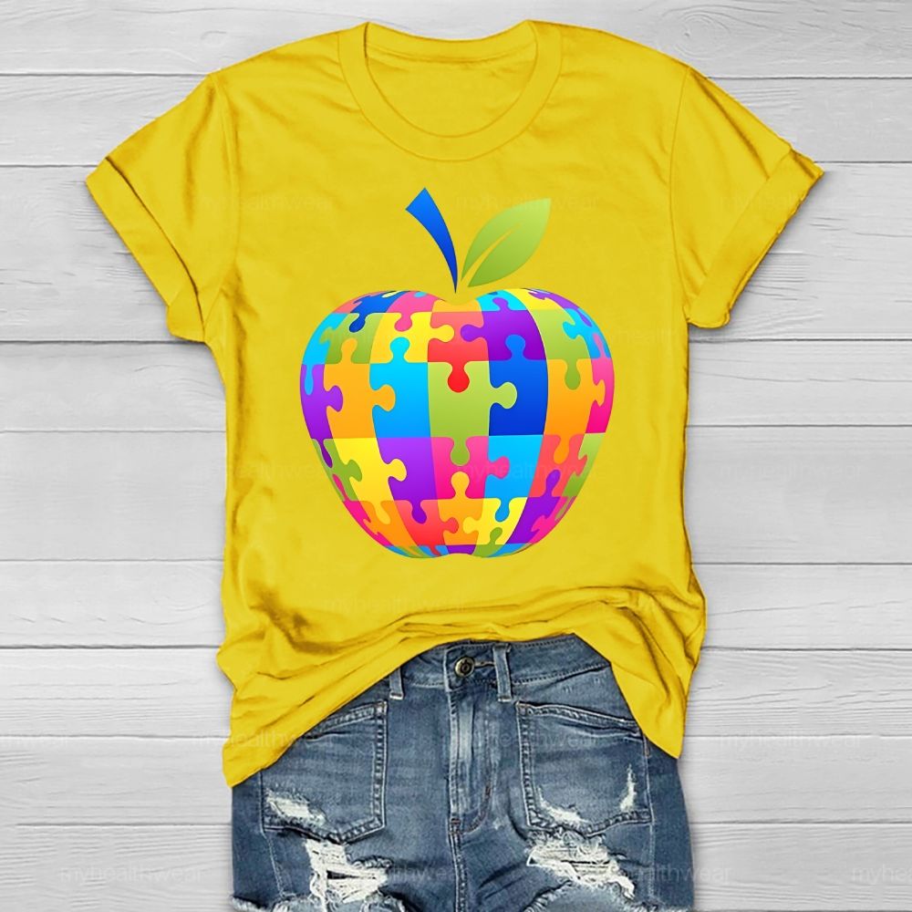 Puzzle Piece Autism Healthwear T-shirt
