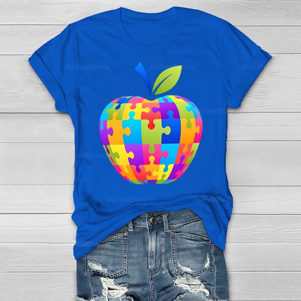 Puzzle Piece Autism Healthwear T-shirt