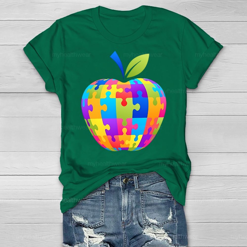 Puzzle Piece Autism Healthwear T-shirt