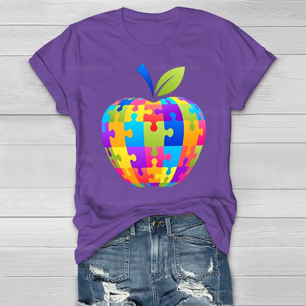 Puzzle Piece Autism Healthwear T-shirt