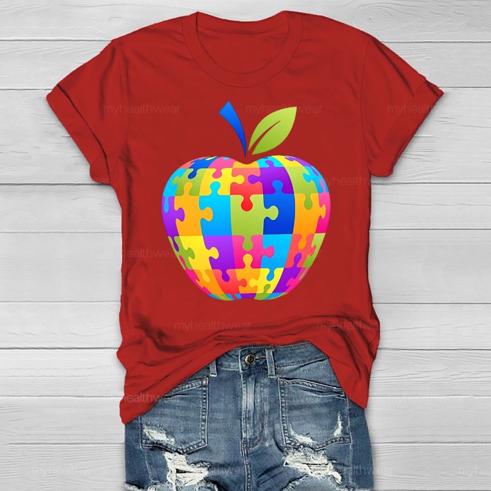 Puzzle Piece Autism Healthwear T-shirt