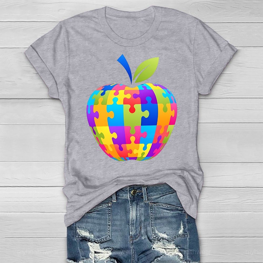 Puzzle Piece Autism Healthwear T-shirt