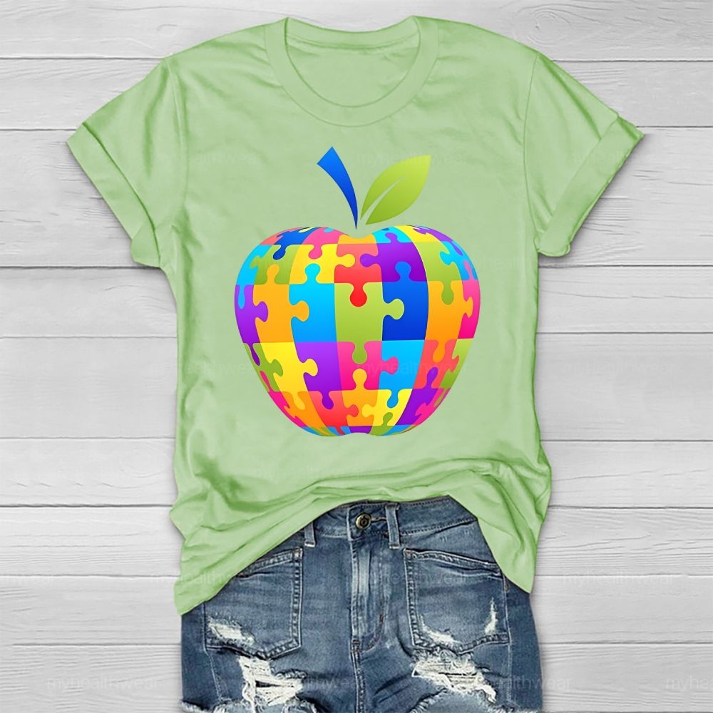 Puzzle Piece Autism Healthwear T-shirt
