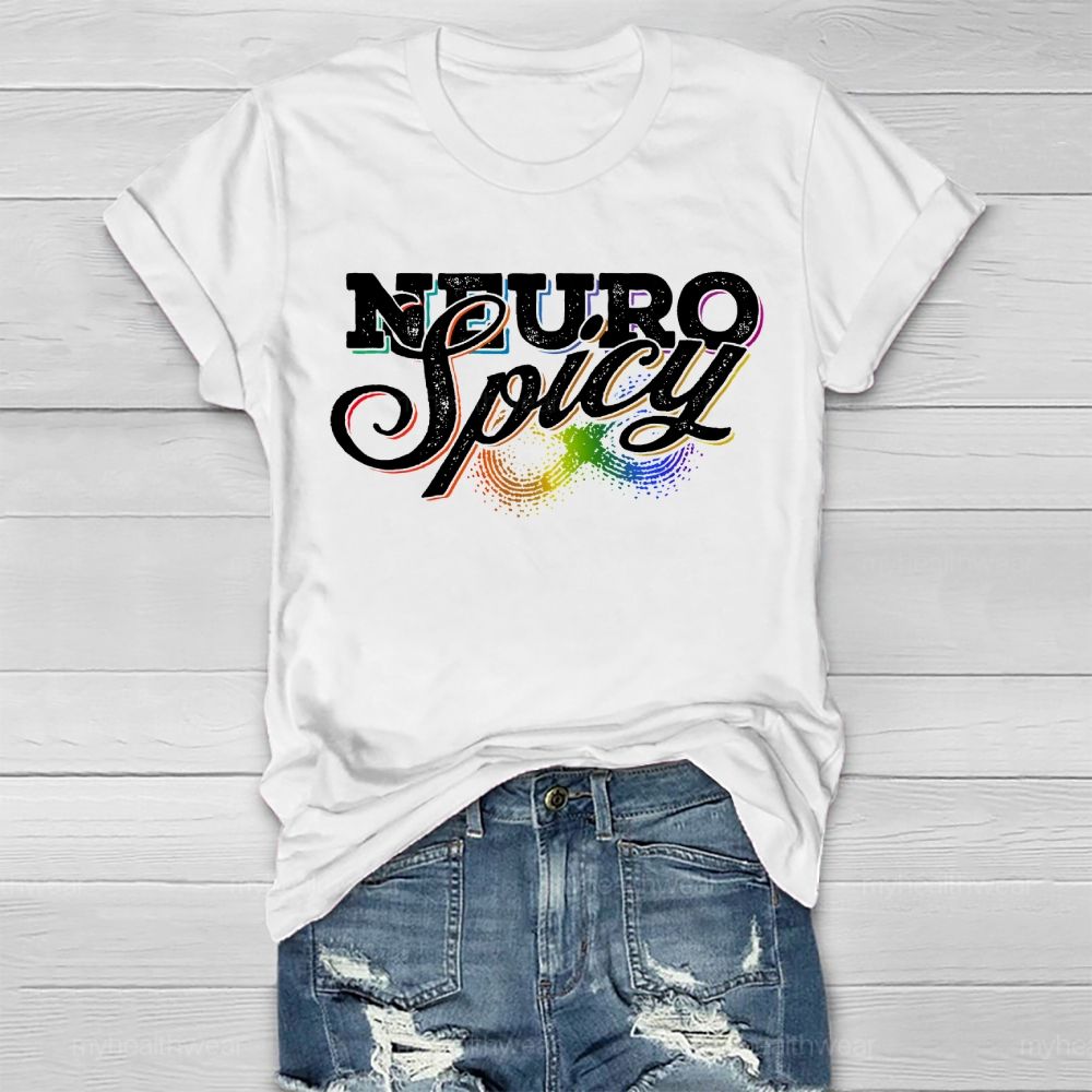 Neurospicy Infinity Symbol Healthwear T-shirt