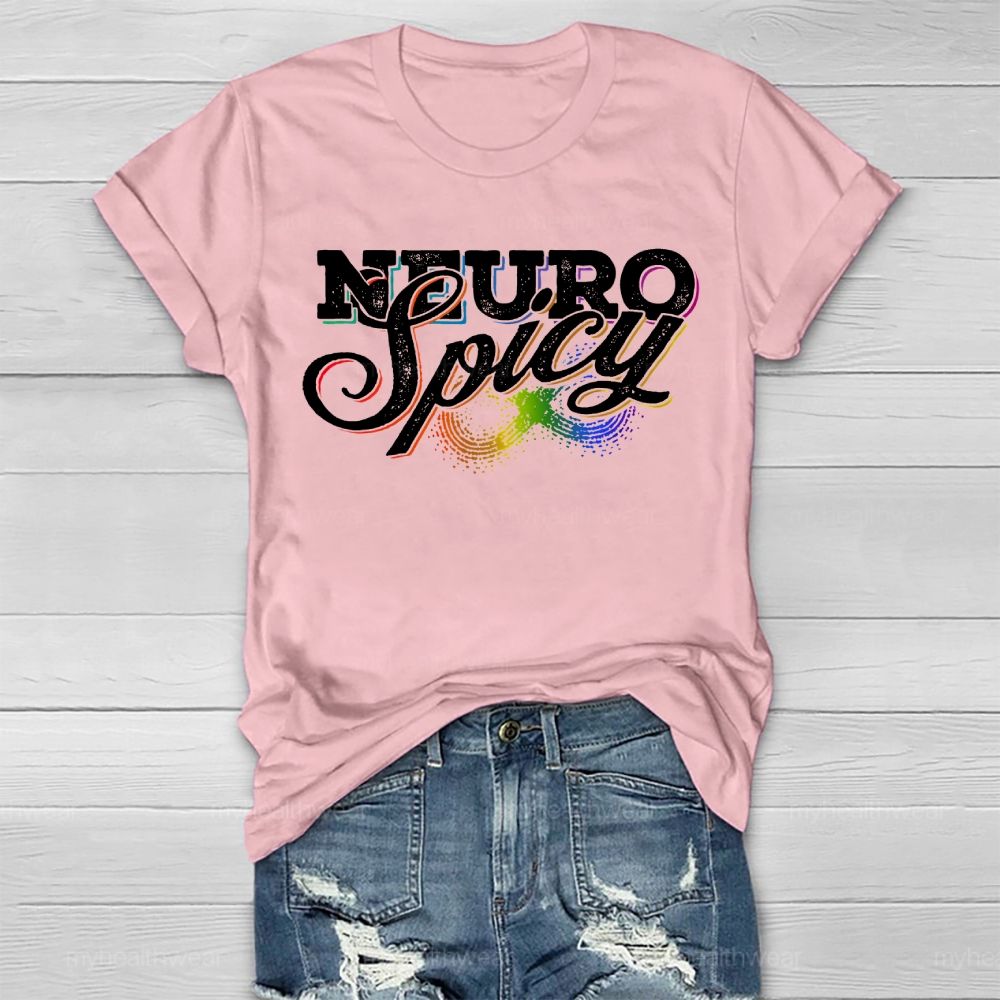 Neurospicy Infinity Symbol Healthwear T-shirt