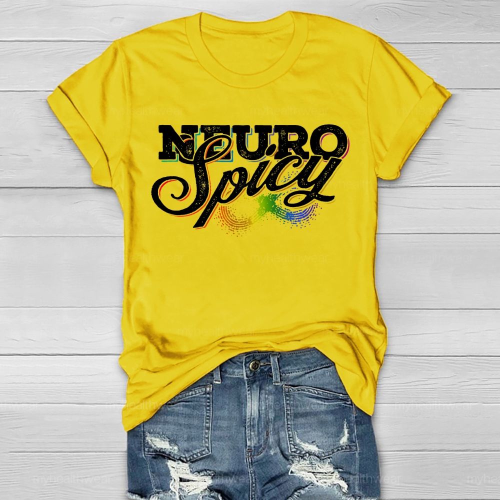 Neurospicy Infinity Symbol Healthwear T-shirt