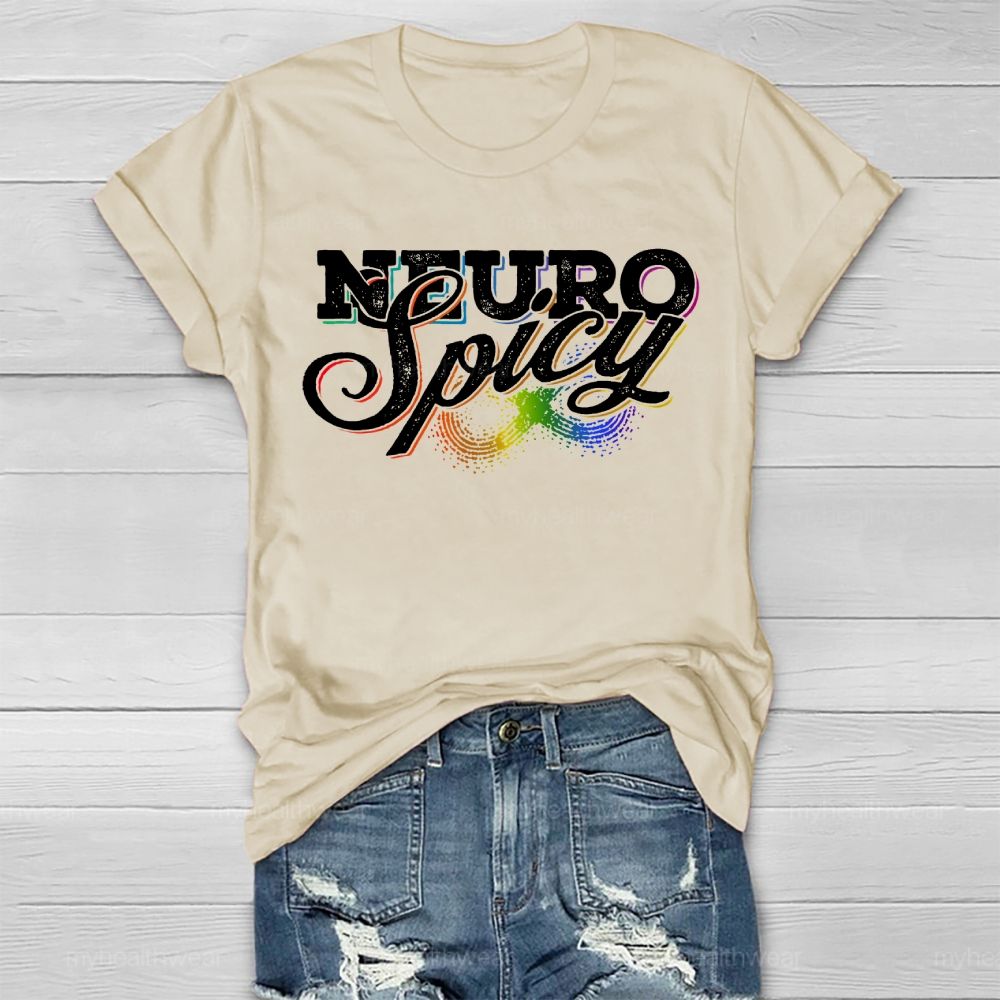 Neurospicy Infinity Symbol Healthwear T-shirt