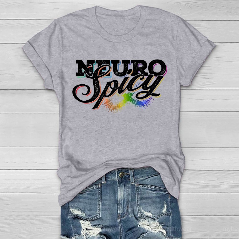 Neurospicy Infinity Symbol Healthwear T-shirt