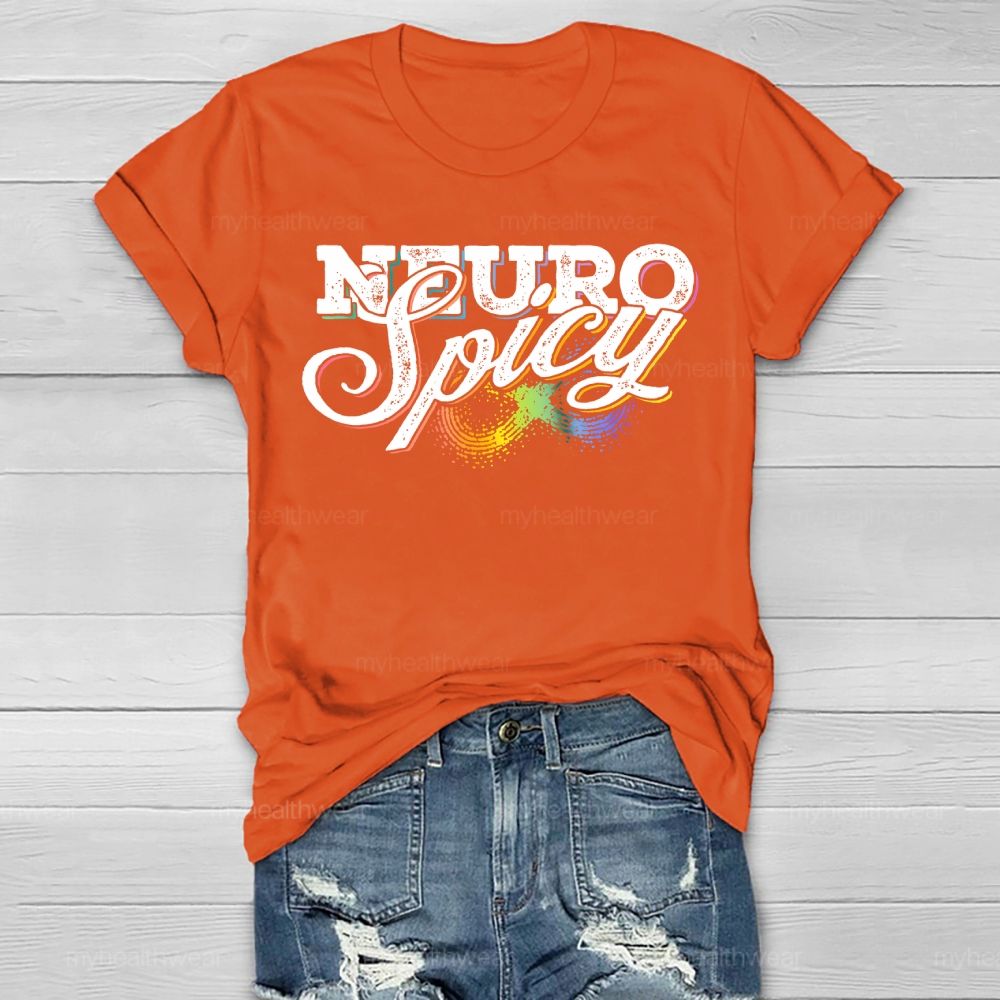Neurospicy Infinity Symbol Healthwear T-shirt