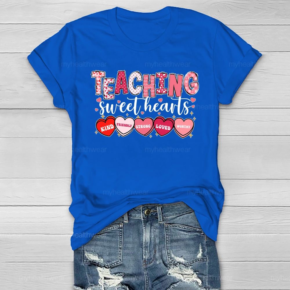 Teaching Sweet Hearts Kind Healthwear T-shirt
