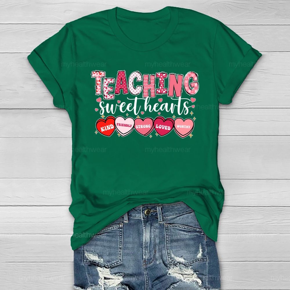 Teaching Sweet Hearts Kind Healthwear T-shirt