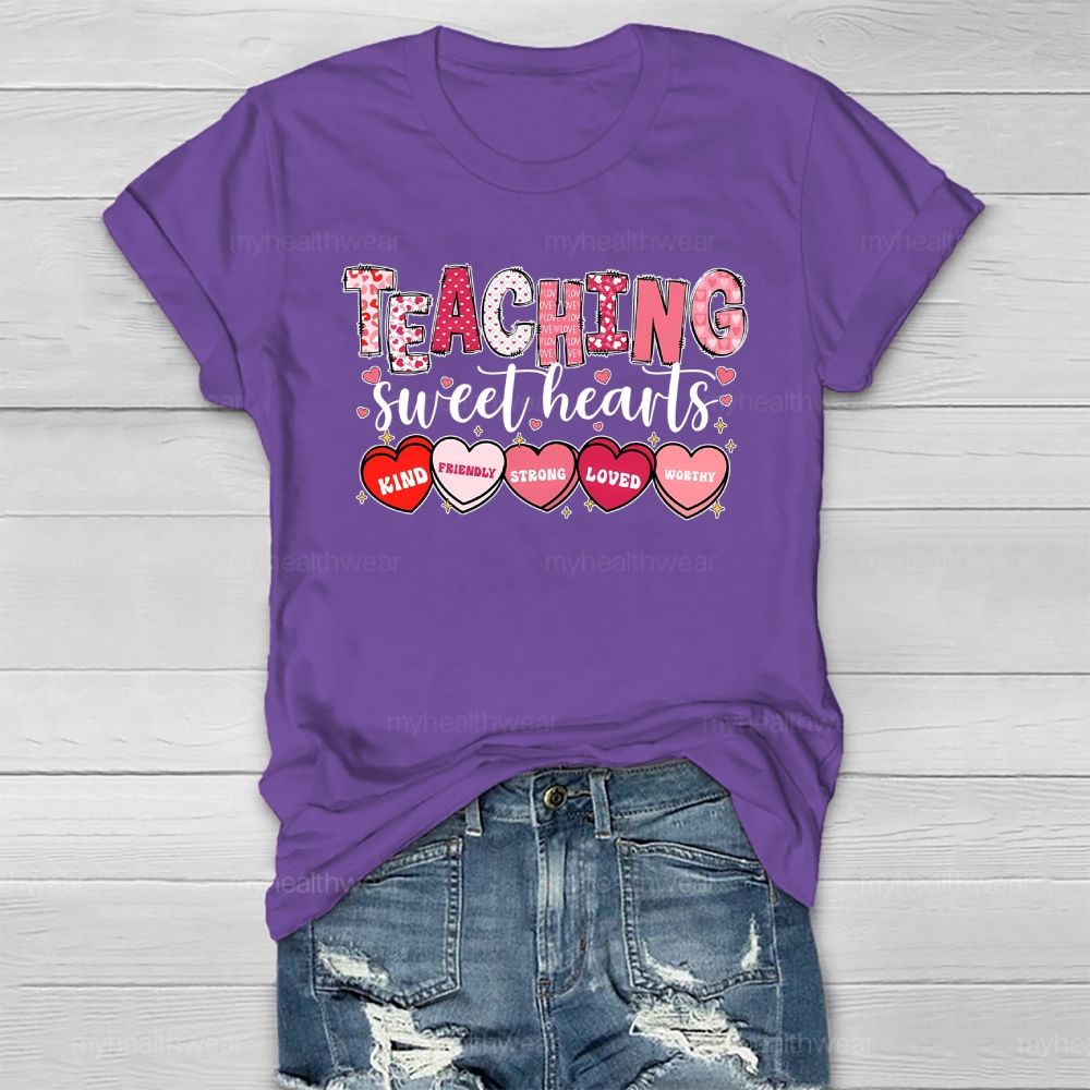 Teaching Sweet Hearts Kind Healthwear T-shirt