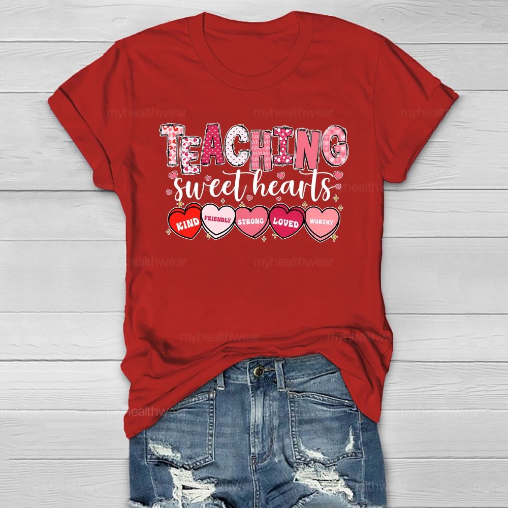 Teaching Sweet Hearts Kind Healthwear T-shirt