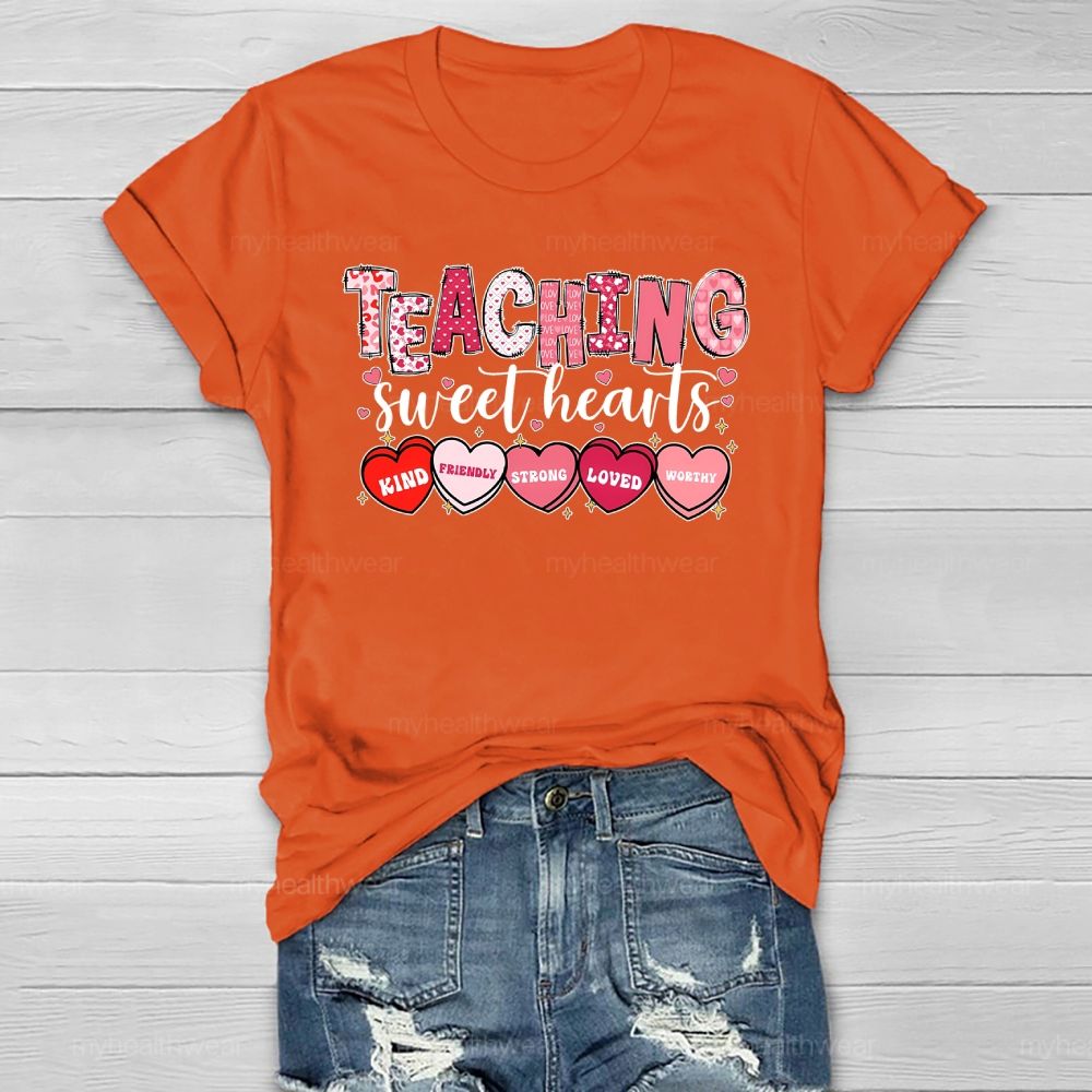Teaching Sweet Hearts Kind Healthwear T-shirt