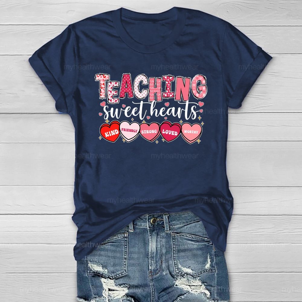 Teaching Sweet Hearts Kind Healthwear T-shirt
