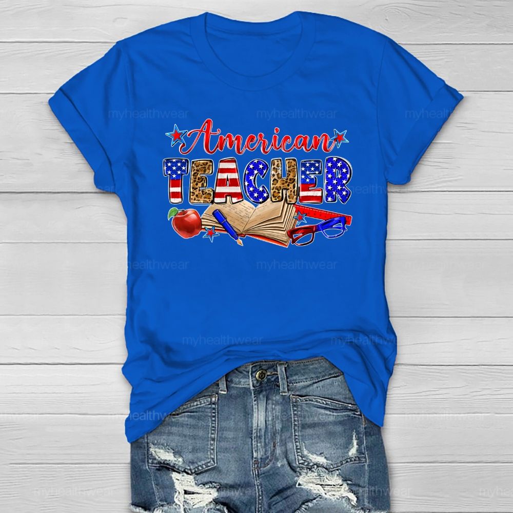 American Teacher Healthwear T-shirt