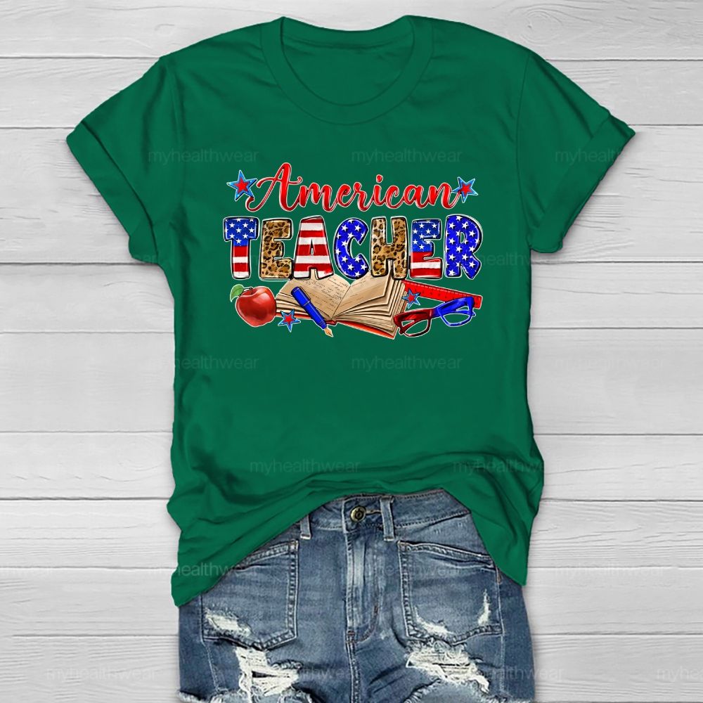 American Teacher Healthwear T-shirt