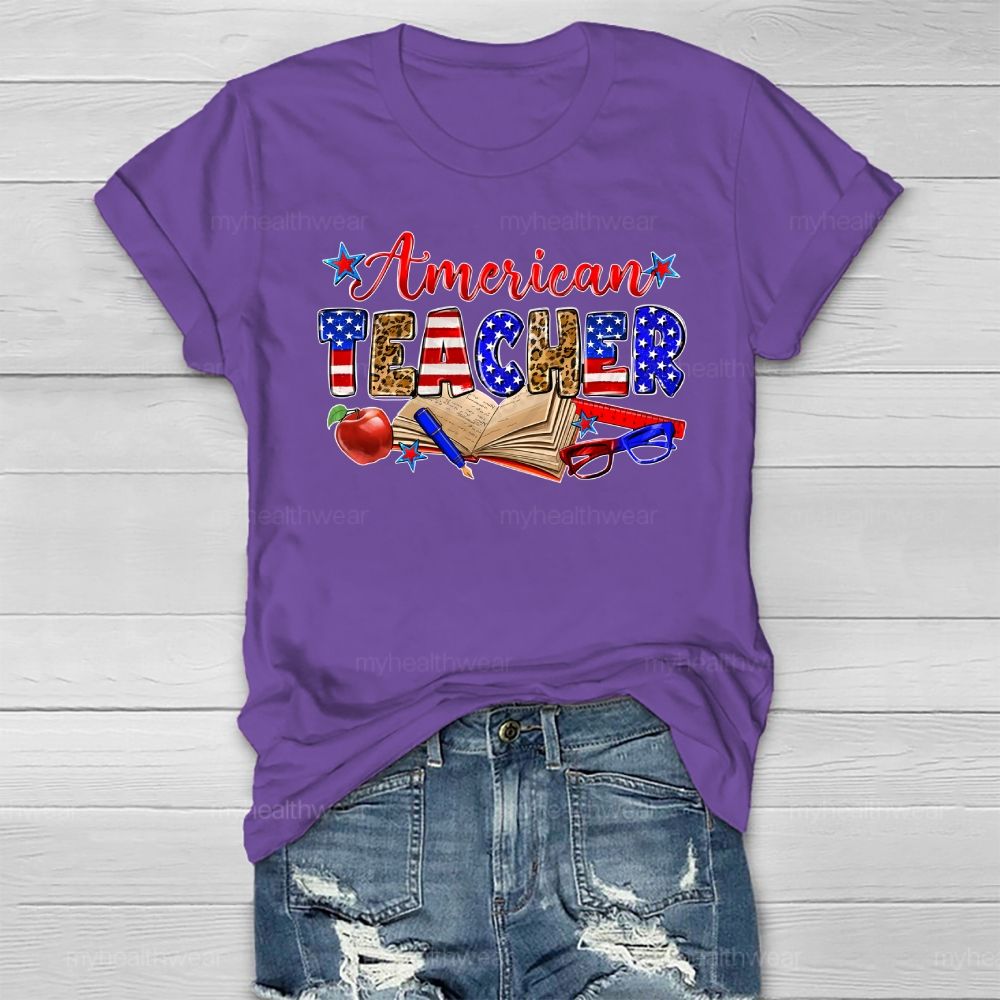 American Teacher Healthwear T-shirt