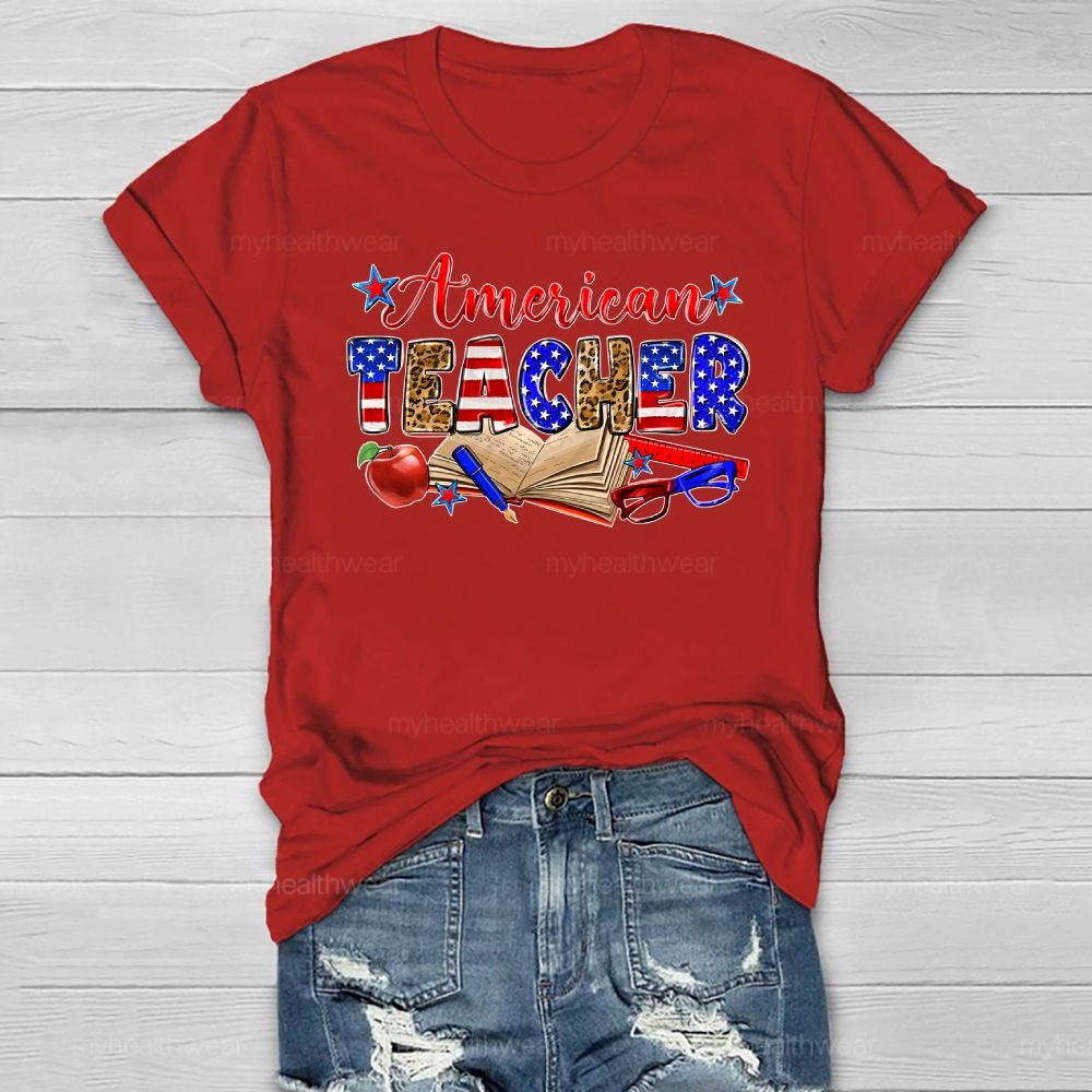 American Teacher Healthwear T-shirt