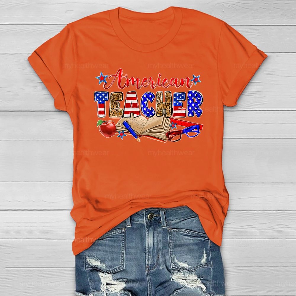 American Teacher Healthwear T-shirt