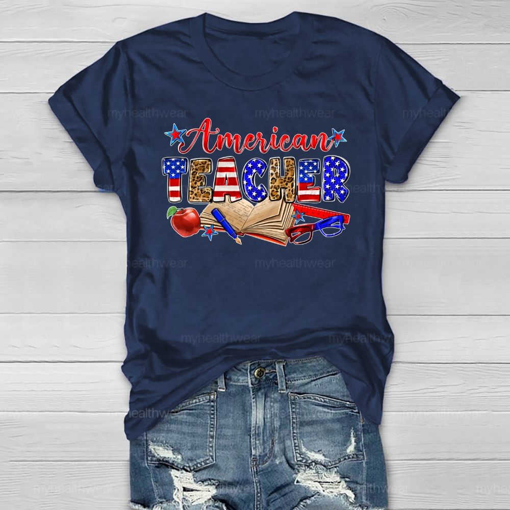 American Teacher Healthwear T-shirt