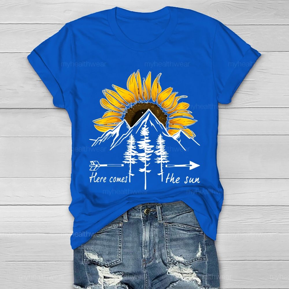 Here Comes The Sun  Healthwear T-shirt