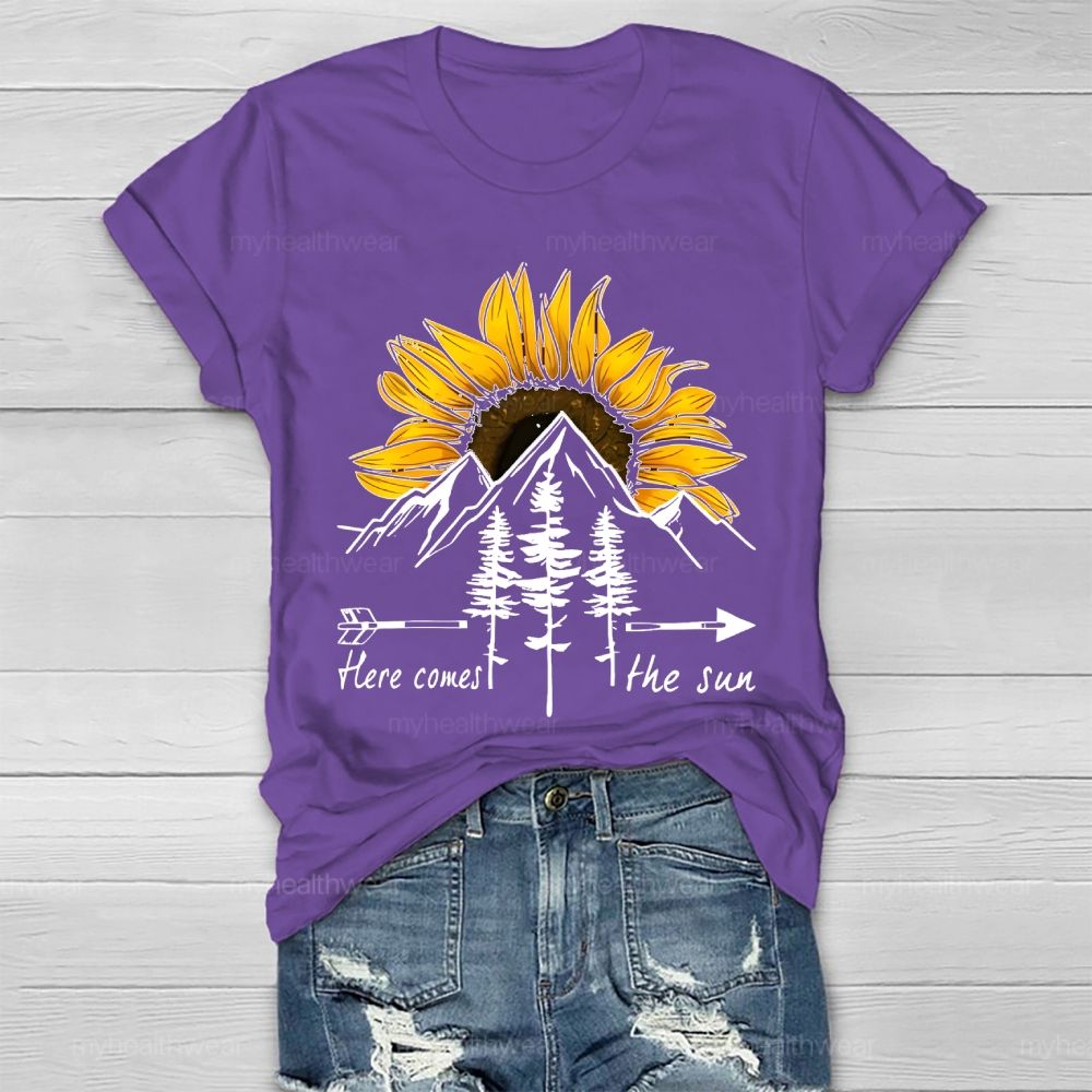 Here Comes The Sun  Healthwear T-shirt