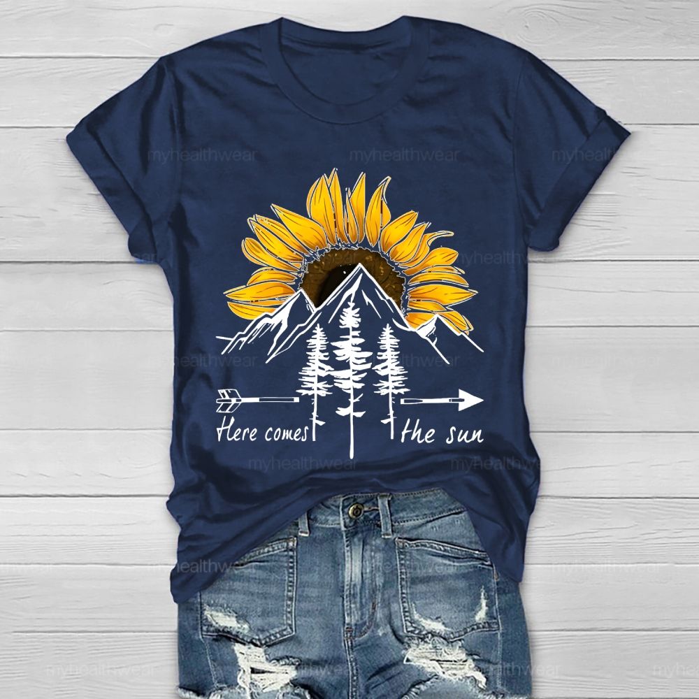 Here Comes The Sun  Healthwear T-shirt