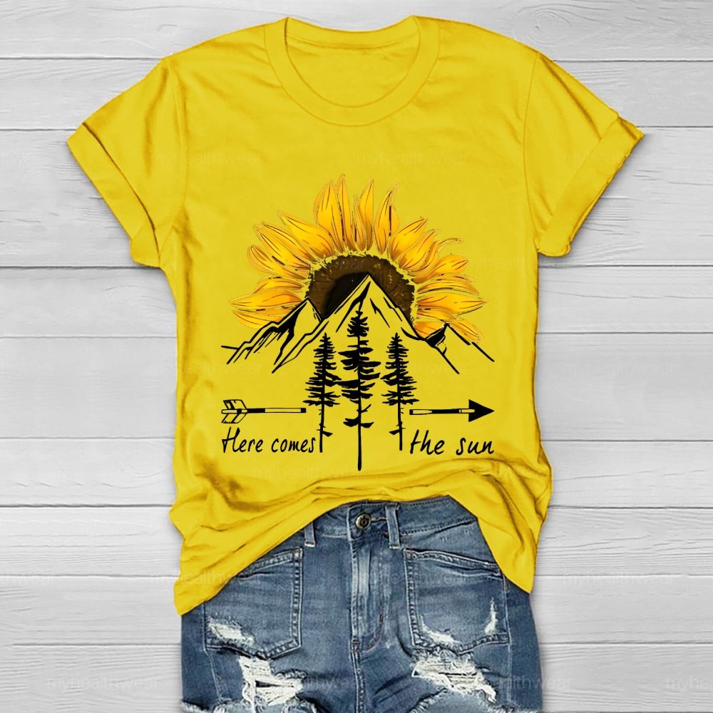 Here Comes The Sun  Healthwear T-shirt