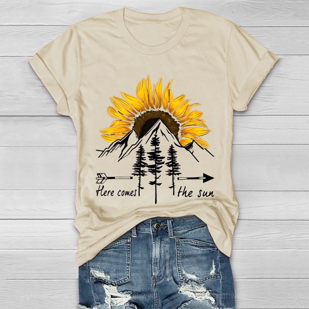 Here Comes The Sun  Healthwear T-shirt