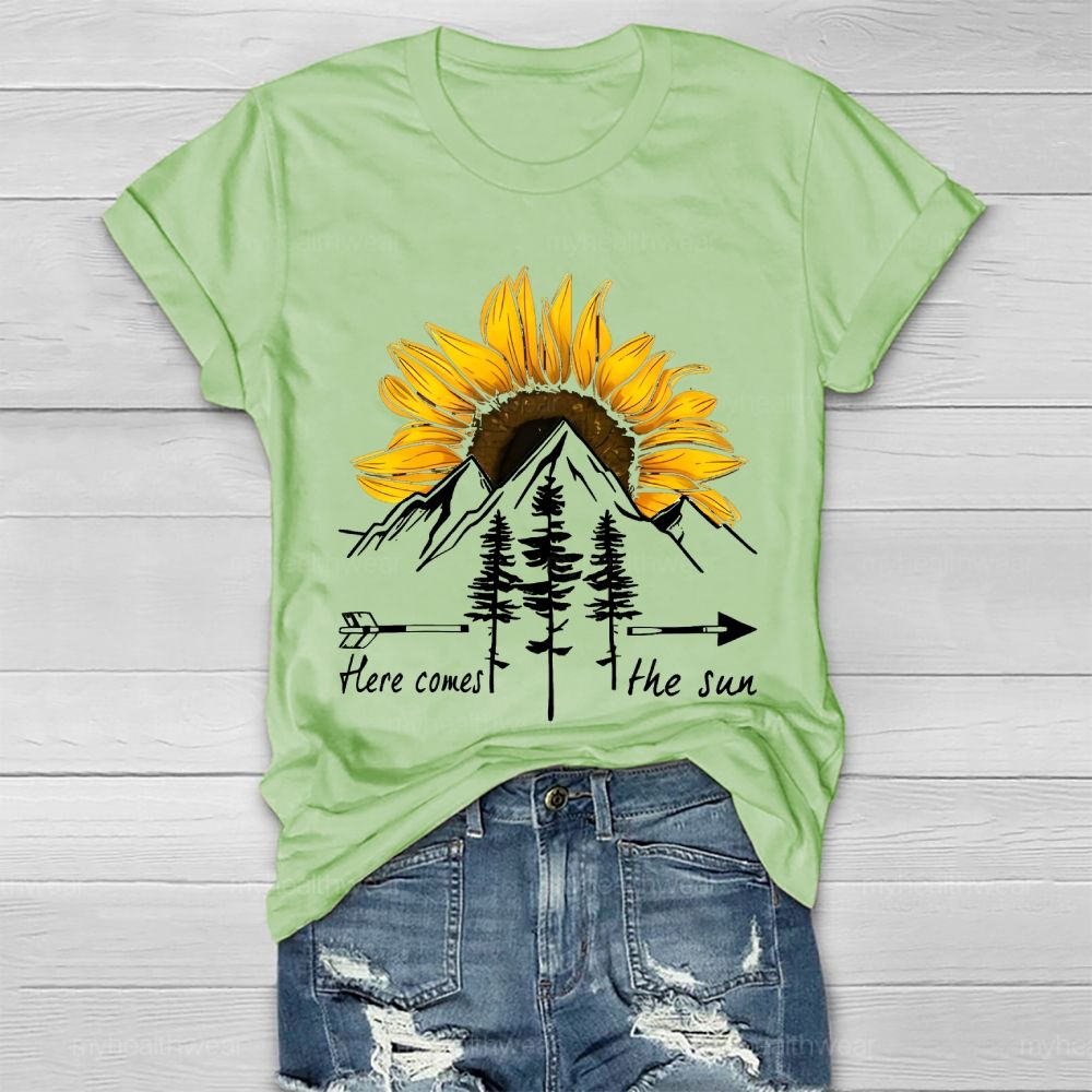 Here Comes The Sun  Healthwear T-shirt