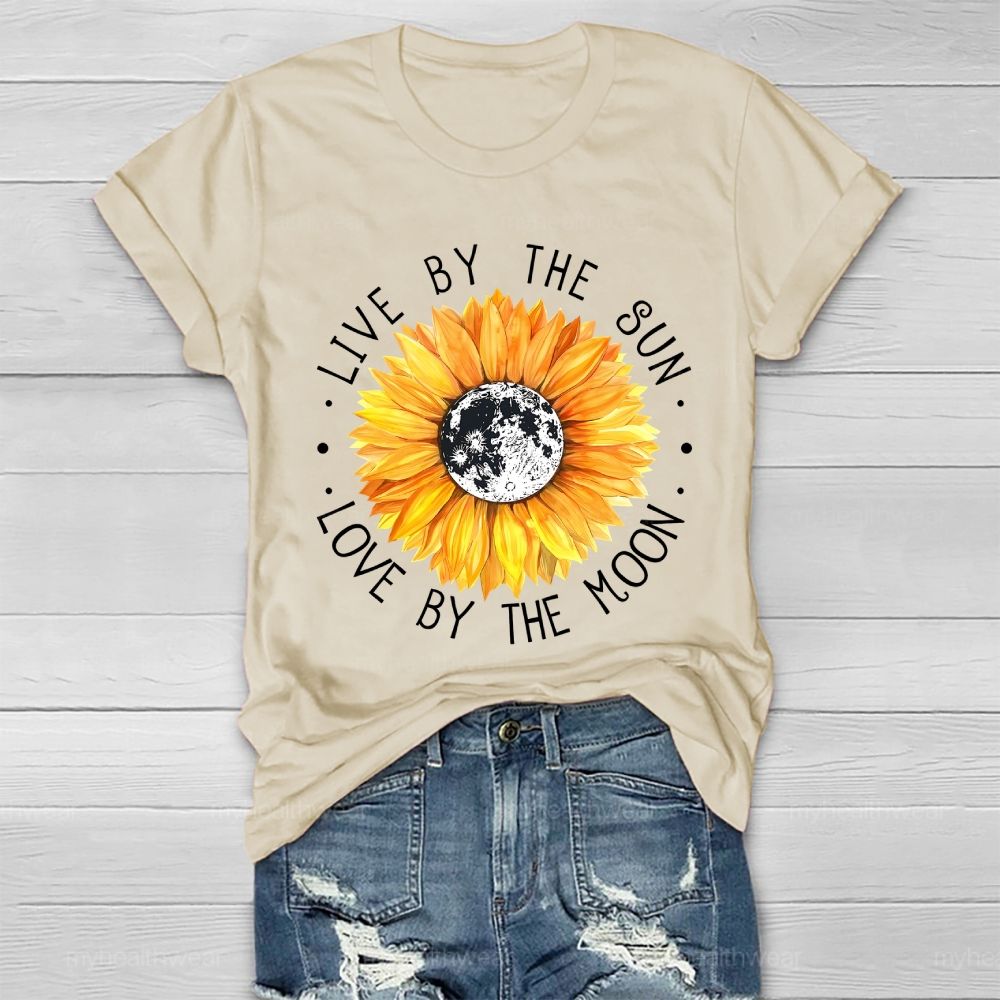 Live By The Sun Love By The Moon  Healthwear T-shirt