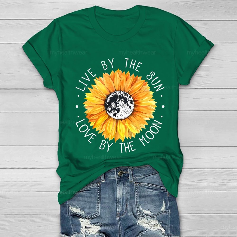Live By The Sun Love By The Moon  Healthwear T-shirt