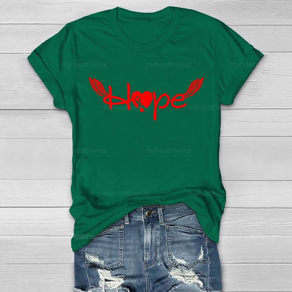 Hope Wings Healthwear T-shirt
