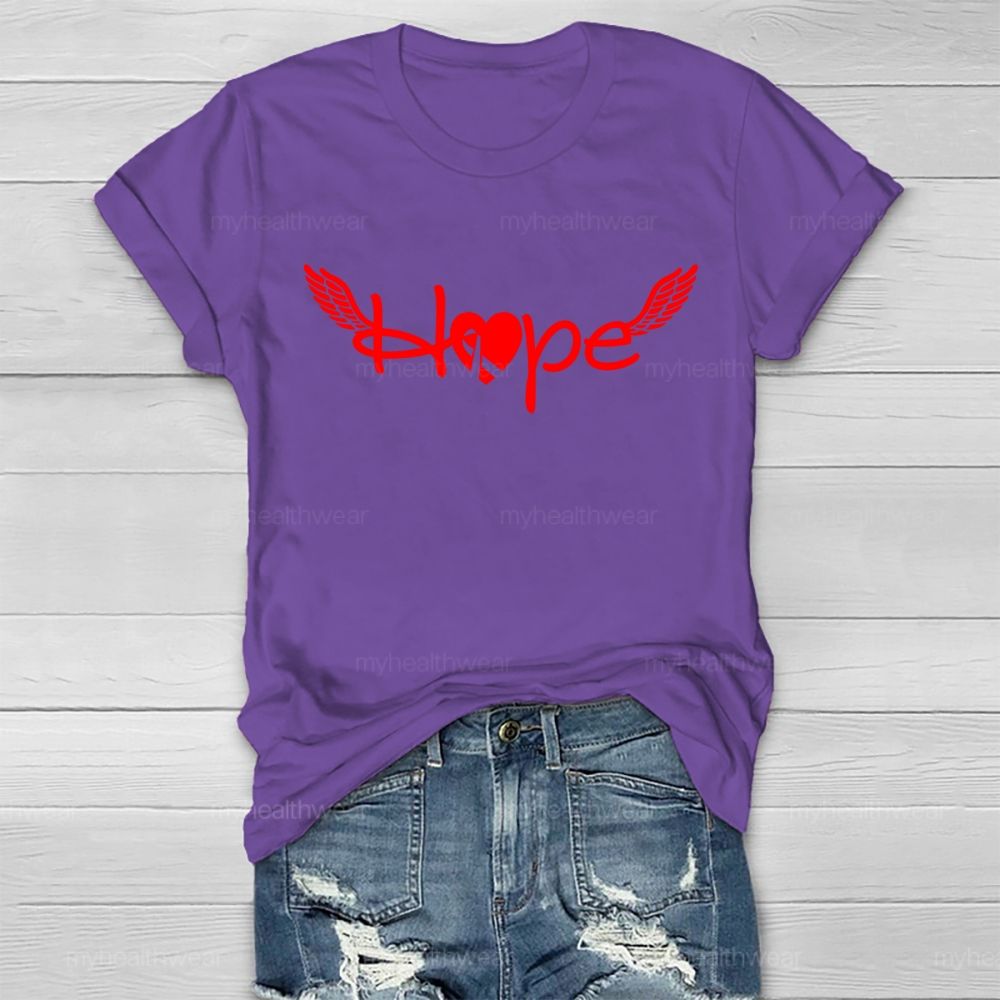 Hope Wings Healthwear T-shirt