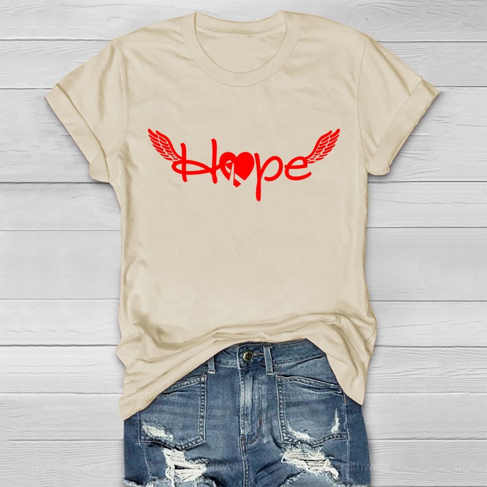 Hope Wings Healthwear T-shirt