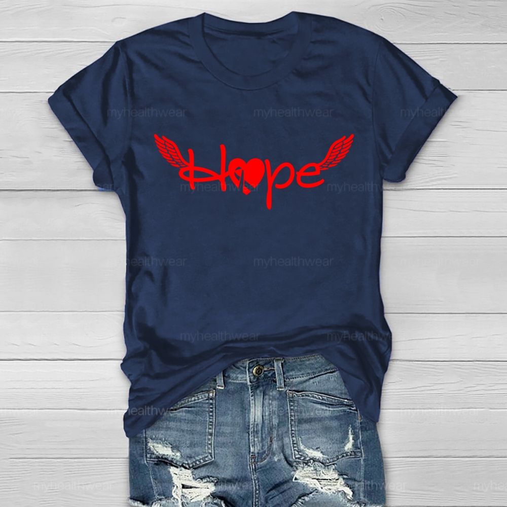 Hope Wings Healthwear T-shirt