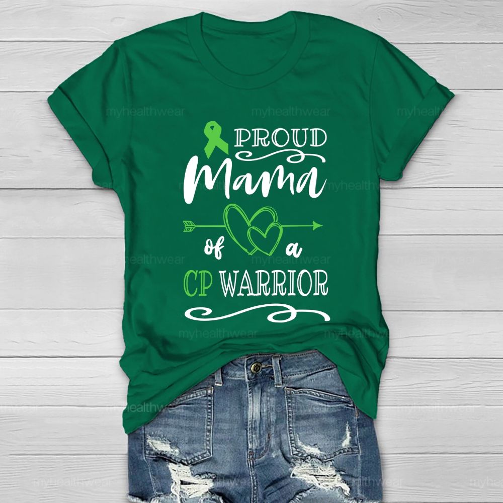 Proud Mama Of A CP Warrior Healthwear T-shirt