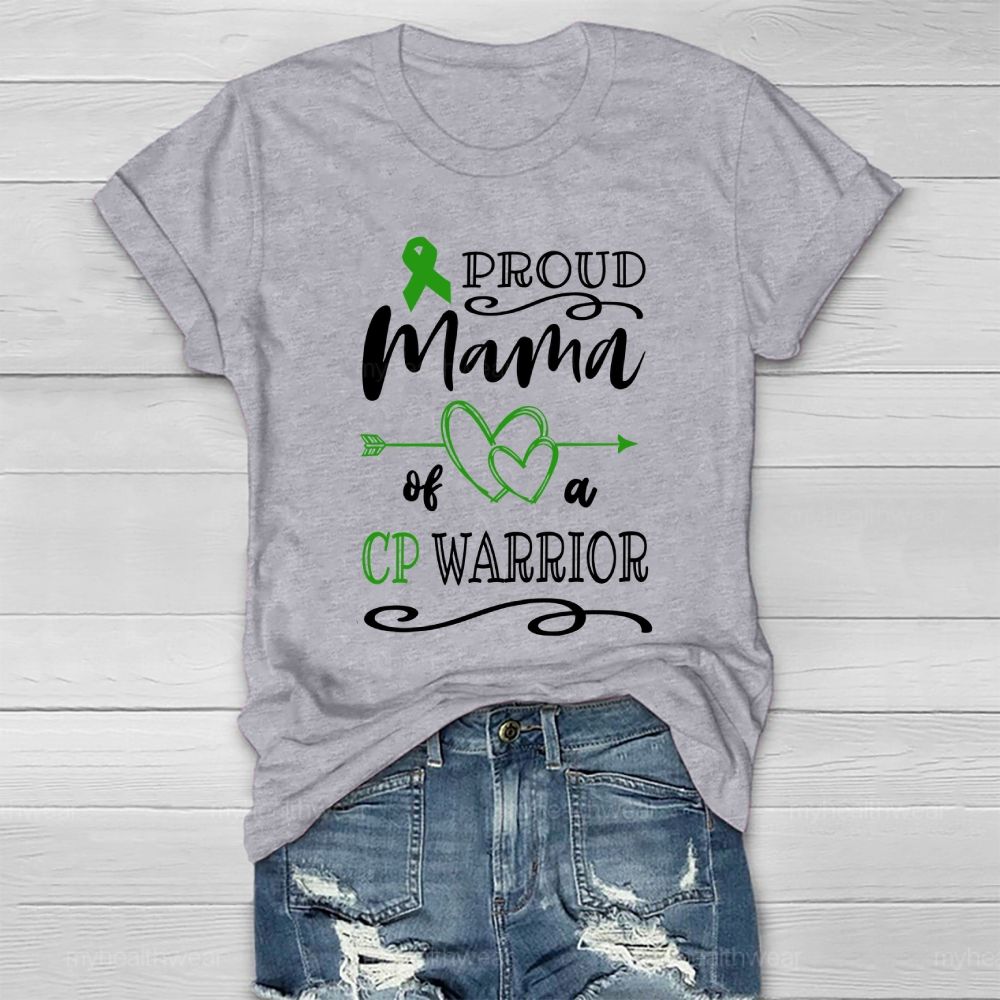 Proud Mama Of A CP Warrior Healthwear T-shirt