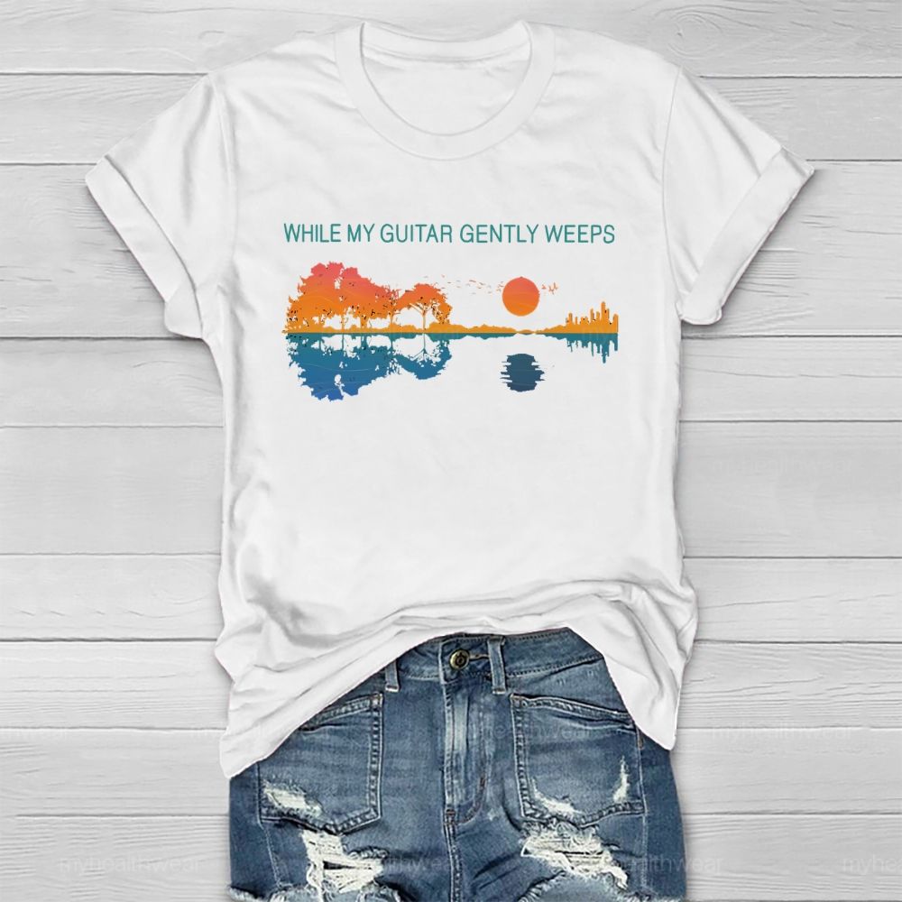 While My Guitar Gently Weeps  Healthwear T-shirt
